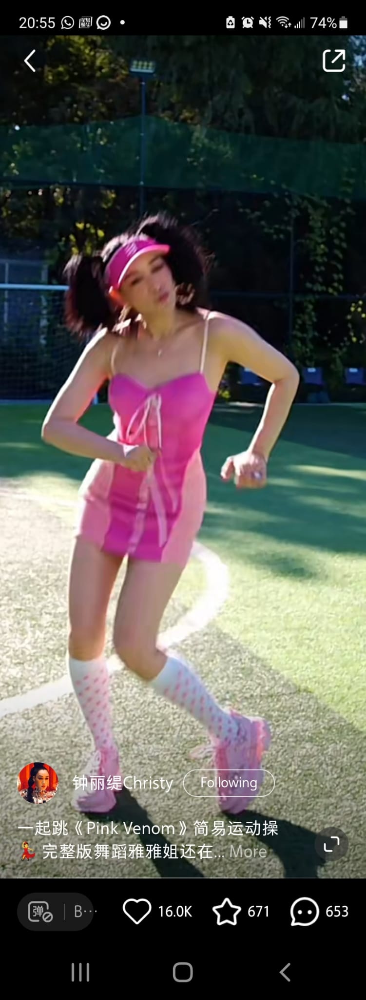 鍾麗緹近日在社交平台上分享運動影片，又再次惹來網民狼批。